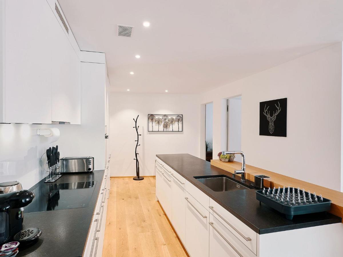Montanas - Luxuswohnung Mit Kamin - Nahe Caumasee & Talstation Flims Dış mekan fotoğraf