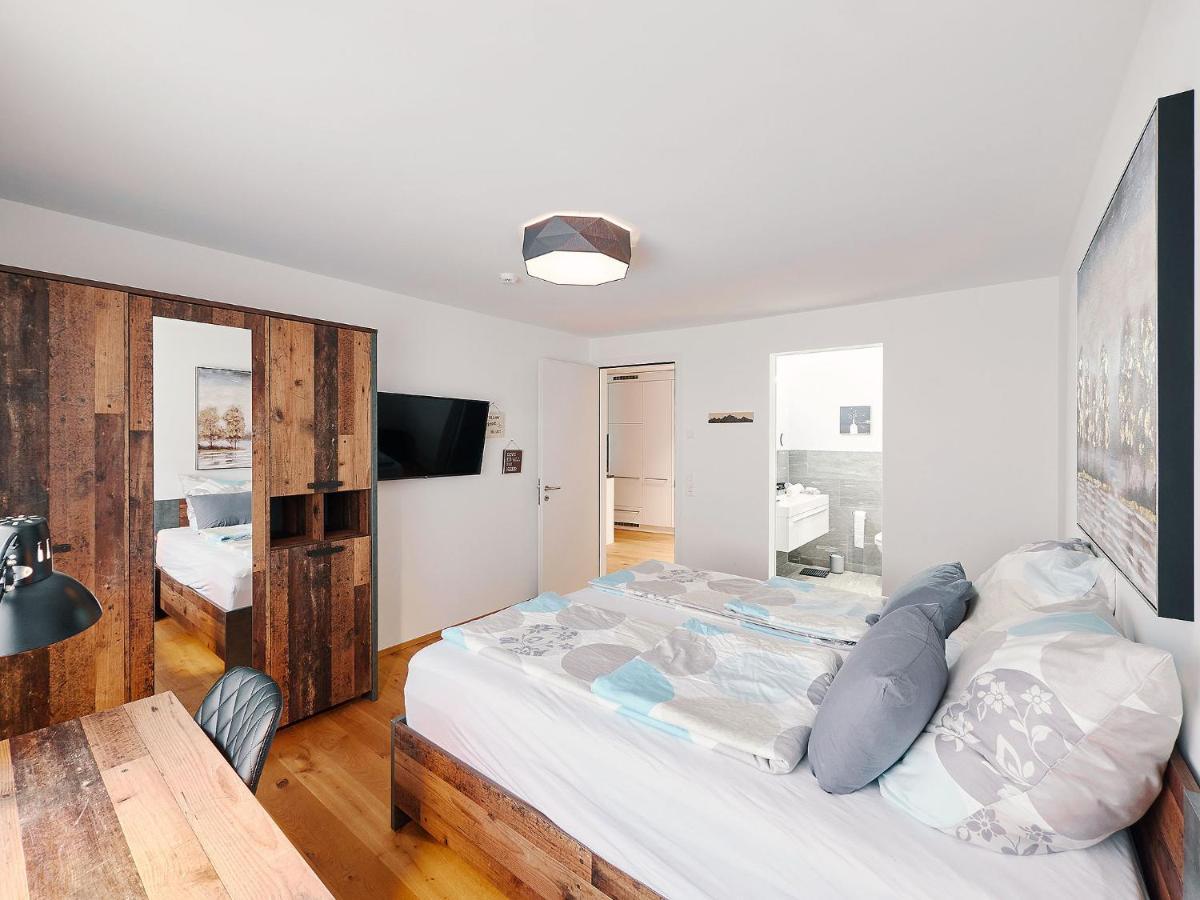 Montanas - Luxuswohnung Mit Kamin - Nahe Caumasee & Talstation Flims Dış mekan fotoğraf