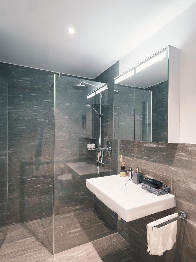 Montanas - Luxuswohnung Mit Kamin - Nahe Caumasee & Talstation Flims Dış mekan fotoğraf