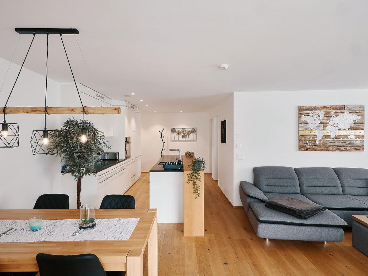 Montanas - Luxuswohnung Mit Kamin - Nahe Caumasee & Talstation Flims Dış mekan fotoğraf