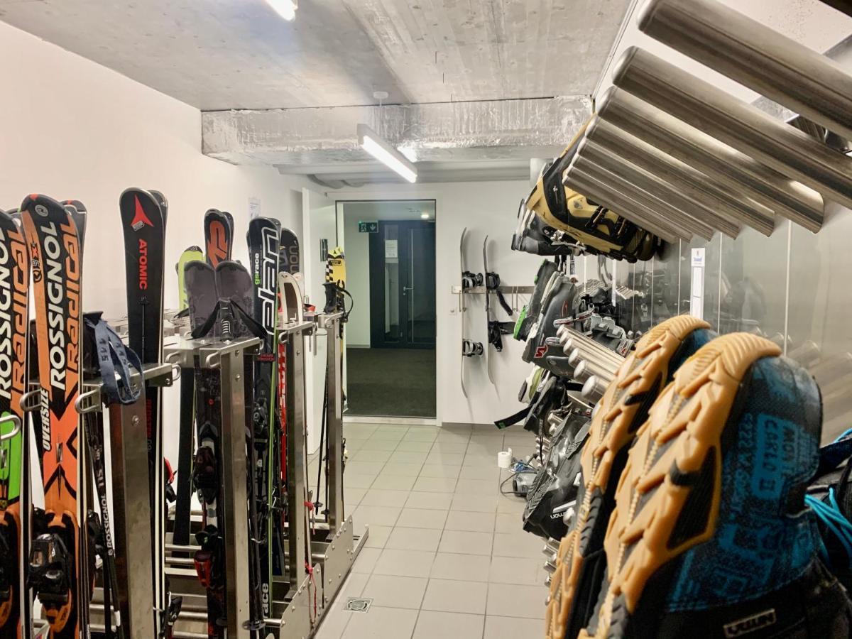 Montanas - Luxuswohnung Mit Kamin - Nahe Caumasee & Talstation Flims Dış mekan fotoğraf